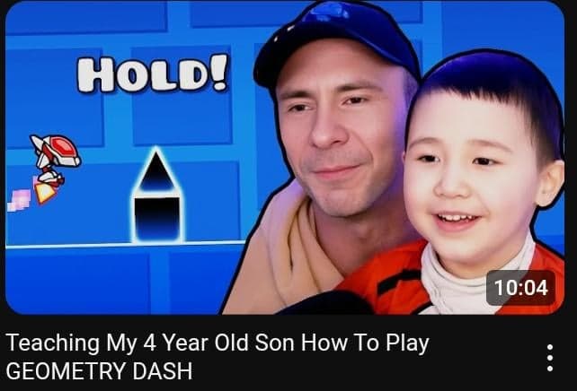 Should I let my kid play Geometry Dash