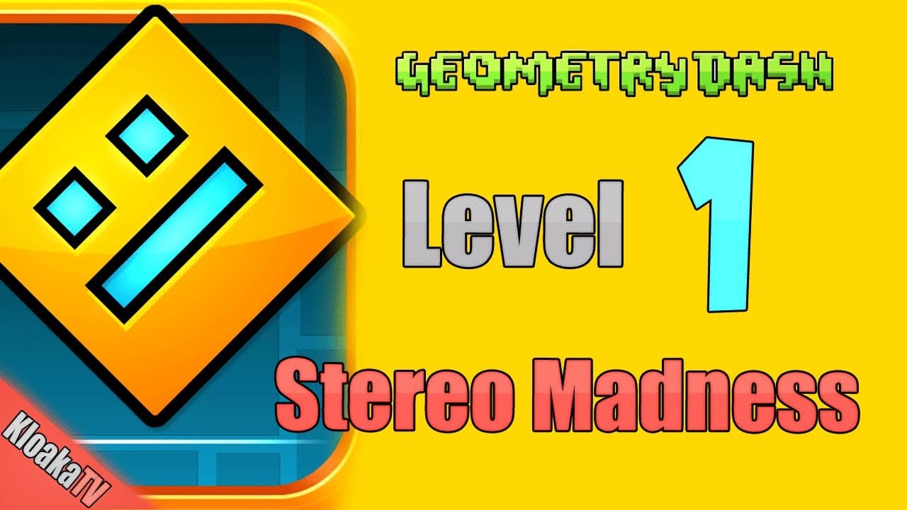 How to beat Geometry Dash level 1