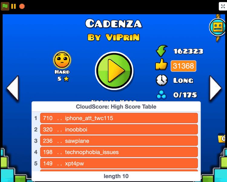 Geometry Dash Cadenza